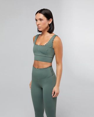 IVL Collective SCALLOP BRA in Deep Sage 