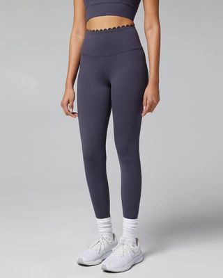 IVL Collective SCALLOP LEGGING in Odyssey Gray 