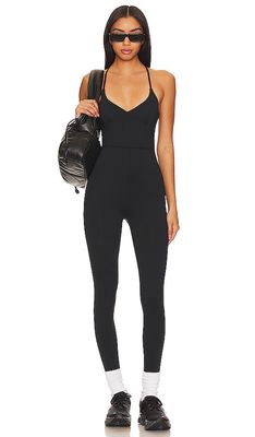 IVL Collective Strappy Onesie in Black