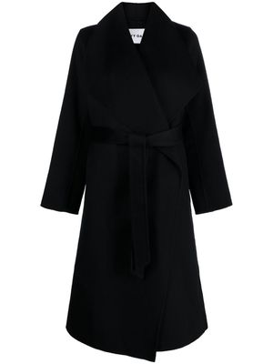 IVY & OAK Carrie Rose belted wool coat - Black