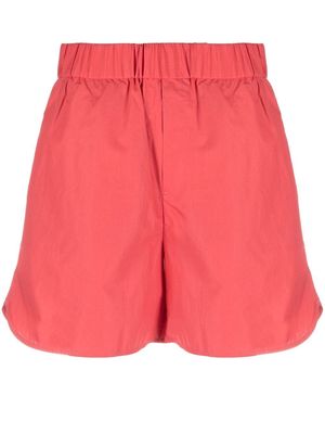 IVY & OAK elasticated-waistband plain shorts - Pink