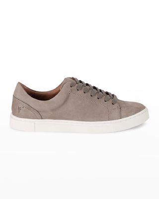 Ivy Leather Low-Top Sneakers
