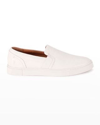 Ivy Leather Slip-On Sneakers