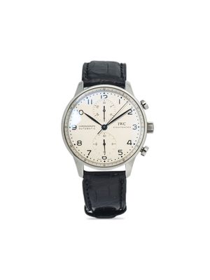 IWC Schaffhausen 2010 pre-owned Portuguese 41mm - White