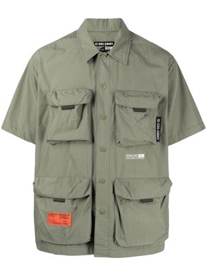 izzue cargo-pocket shirt - Green
