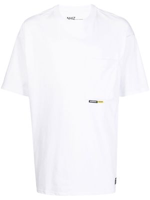 izzue chest-pocket crew-neckT-shirt - White