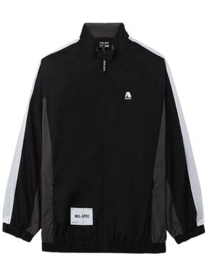 izzue colour-block track jacket - Black