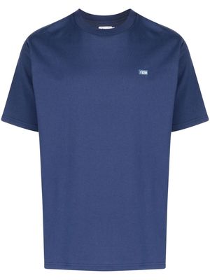 izzue graphic-print crew-neck T-shirt - Blue