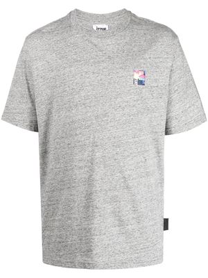 izzue graphic-print short-sleeve T-shirt - Grey