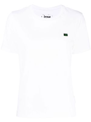 izzue Live It Real cotton T-shirt - White