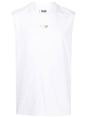 izzue Live It Real tank top - White