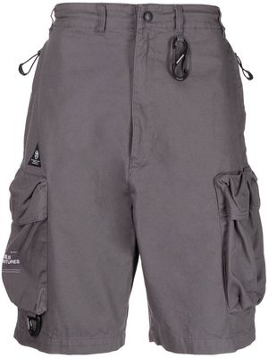 izzue mid-rise cargo shorts - Grey
