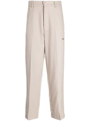 izzue mid-rise tailored trousers - Brown