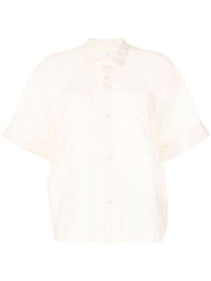 izzue oversize short-sleeve shirt - Neutrals