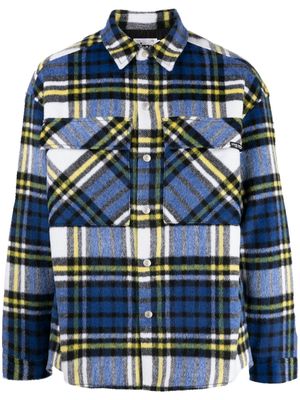 izzue plaid-check pattern shirt jacket - Multicolour
