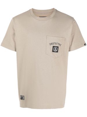 izzue 'Prototype' short-sleeve T-shirt - Brown