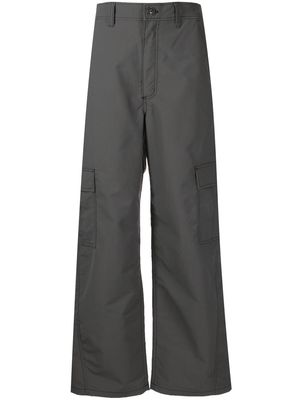 izzue straight-leg cargo trousers - Grey