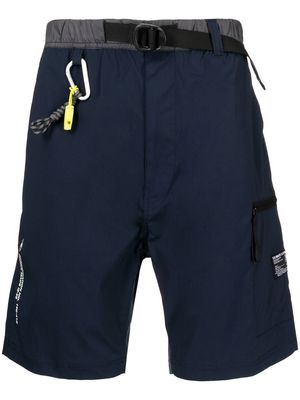 izzue technical fabric shorts - Blue