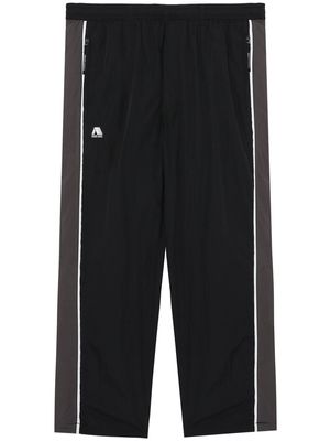 izzue two-tone track pants - Black