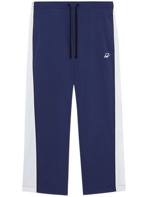 izzue two-tone track pants - Blue