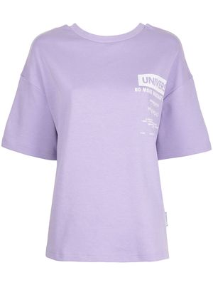 izzue Universe boxy T-shirt - Purple