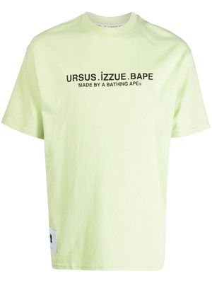 izzue Ursus cotton T-shirt - Yellow