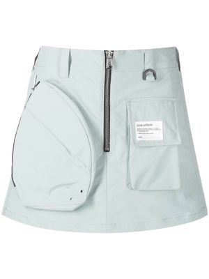 izzue zipped cargo shorts - Green