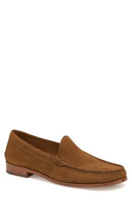J & M COLLECTION Baldwin Venetian Loafer in Snuff English Suede