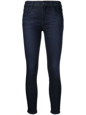 J Brand mid-rise cropped jeans - Blue
