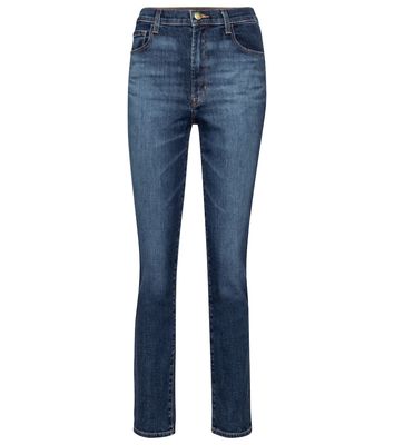 J Brand Tegan high-rise straight jeans