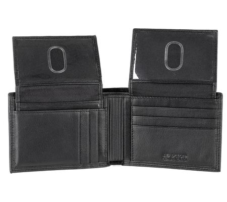 J.BUXTON Emblem Double I.D. Billfold Wallet