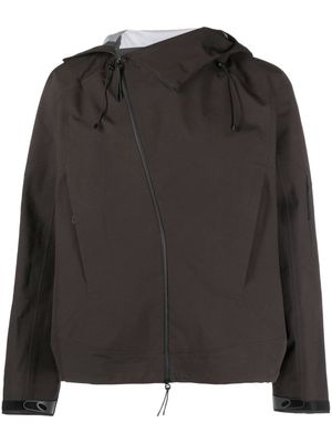 J.LAL Torrent drawstring hooded jacket - Black