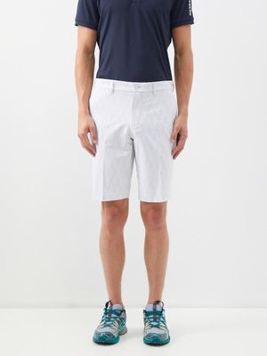 J.lindeberg - Active Argyle Golf Shorts - Mens - White