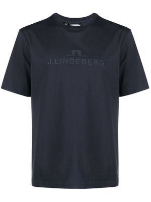 J.Lindeberg Alpha appliqué-logo cotton T-shirt - Blue