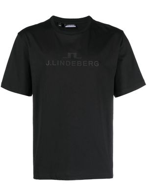 J.Lindeberg Alpha logo-print cotton T-shirt - Black