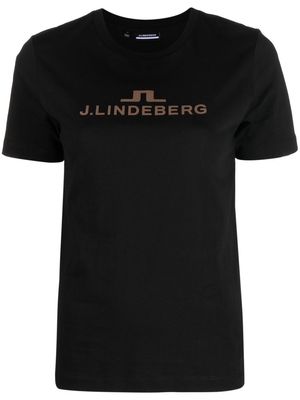 J.Lindeberg Alpha logo-print T-shirt - Black