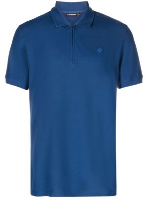 J.Lindeberg Arlo logo-patch polo shirt - Blue
