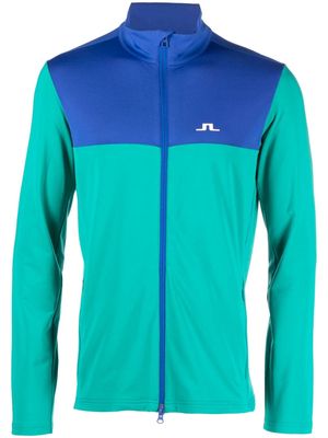 J.Lindeberg Banks lightweight sweatshirt - M501 - Proud Peacock