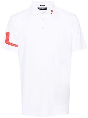 J.Lindeberg Heath technical-jersey polo shirt - White
