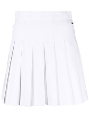J.Lindeberg high-waisted pleated skirt - White