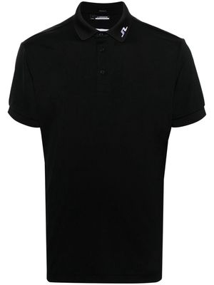 J.Lindeberg KV logo-embroidered polo shirt - Black