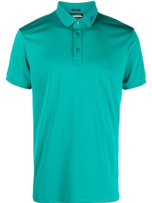 J.Lindeberg KV logo-embroidered polo shirt - Green