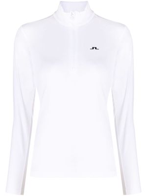 J.Lindeberg Lauryn half-zip sweatshirt - White