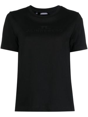 J.Lindeberg logo-print cotton T-shirt - Black