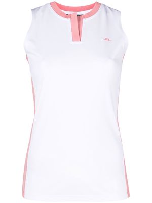 J.Lindeberg Meye sleeveless performance top - White
