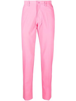 J.Lindeberg mid-rise straight-leg trousers - Pink