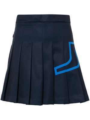 J.Lindeberg Naomi pleated skirt - Blue