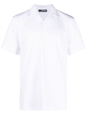 J.Lindeberg Resort logo-print polo shirt - White