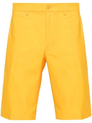 J.Lindeberg Somle embroidered-logo shorts - Yellow