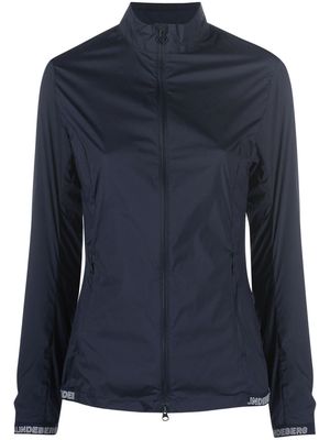 J.Lindeberg zip-fastening lightweight golf jacket - Blue